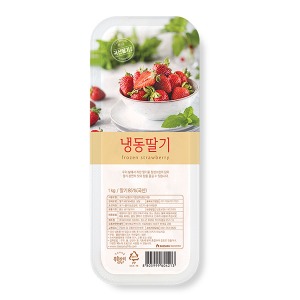 커피포유복음자리 냉동 가당 딸기 15kg/box대상(주)푸드웰